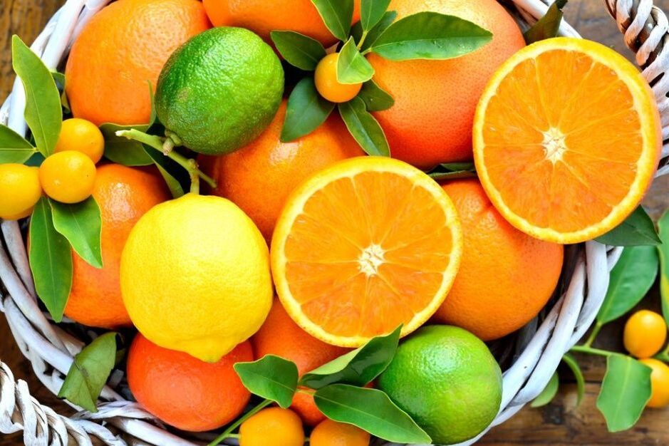 апельсіны і лімоны для патэнцыі